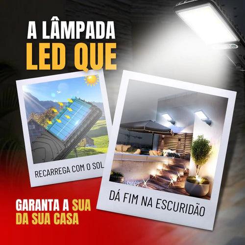 Refletor LED Solar com Sensor de Movimento Brasileiro / IlumiMax - Lilshop story