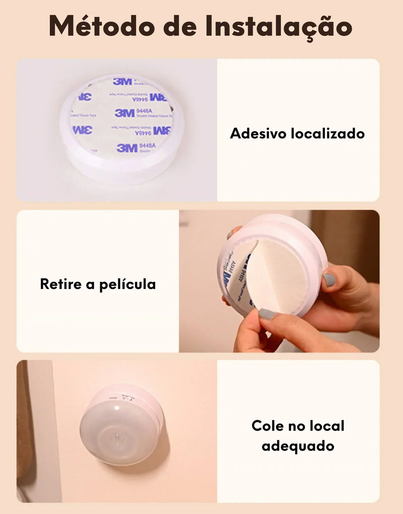 Luminária de Parede Externa com Sensor de Presença - Lilshop story