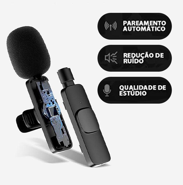 SonusPro - Microfone de lapela sem fio | LEVE 2 PAGUE 1 - Lilshop story